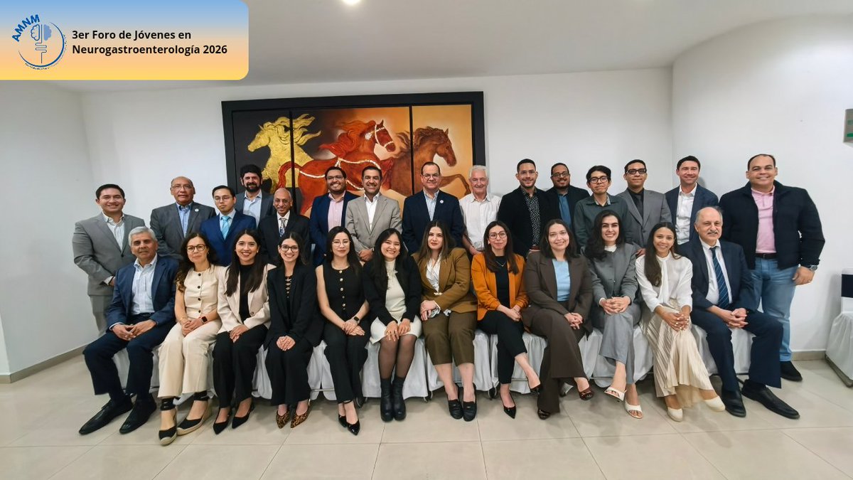 motilidad's tweet photo. 3er Foro de Jóvenes en Neurogastroenterología 2026.

#jovenesneurogastroenterología #AMNM #motilidad #forojoven #neurogastroenterología https://t.co/zBueix0PMF