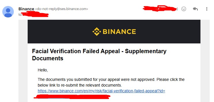 Tadi pagi saya ingin menarik seluruh saldo USDT dari Binance ke cold wallet. Pertama, saya kirim separuh dulu. Lancar.

Setelah itu, saat ingin mengirim sisanya, ternyata muncul verifikasi liveness yang mengharuskan menggunakan webcam / verifikasi video. Sempat ada sedikit