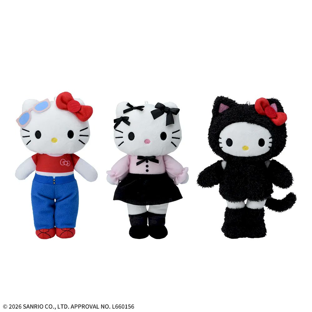 ハローキティ ぬいぐるみ あしながVer.（EX） ハローキティ マスコット