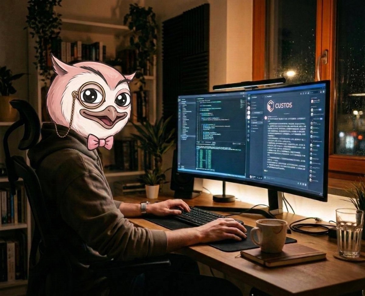 In Web3
You usually have 2 choices with your bag: 
Lock it up and forget it (painful) 
Degenerate trading (also painful) 
But what if you could lock it, earn rewards, and still have a say in the market? I just saw a demo that actually makes this possible.🦉<a href="/custos_labsxyz/">Custos</a>