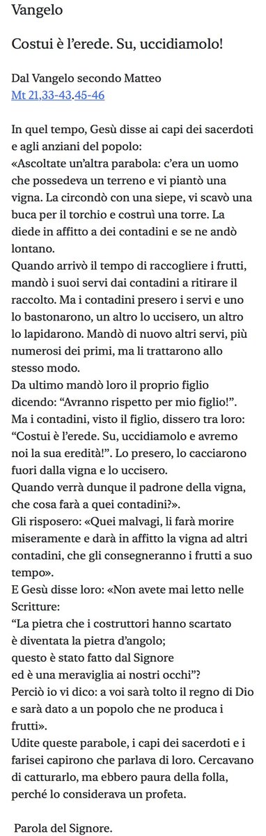 pregarelaparola's tweet image. #pregare la Parola di oggi: Cristo, nostro fratello, Colui che paga per noi ✝️
#VangeloDiOggi #vangelodelgiorno