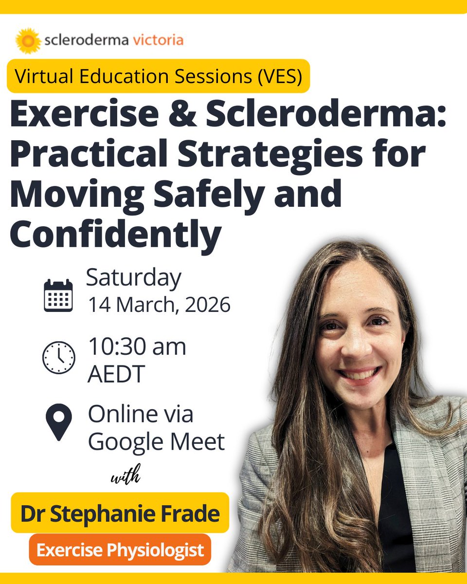 Scleroderma Victoria tweet media