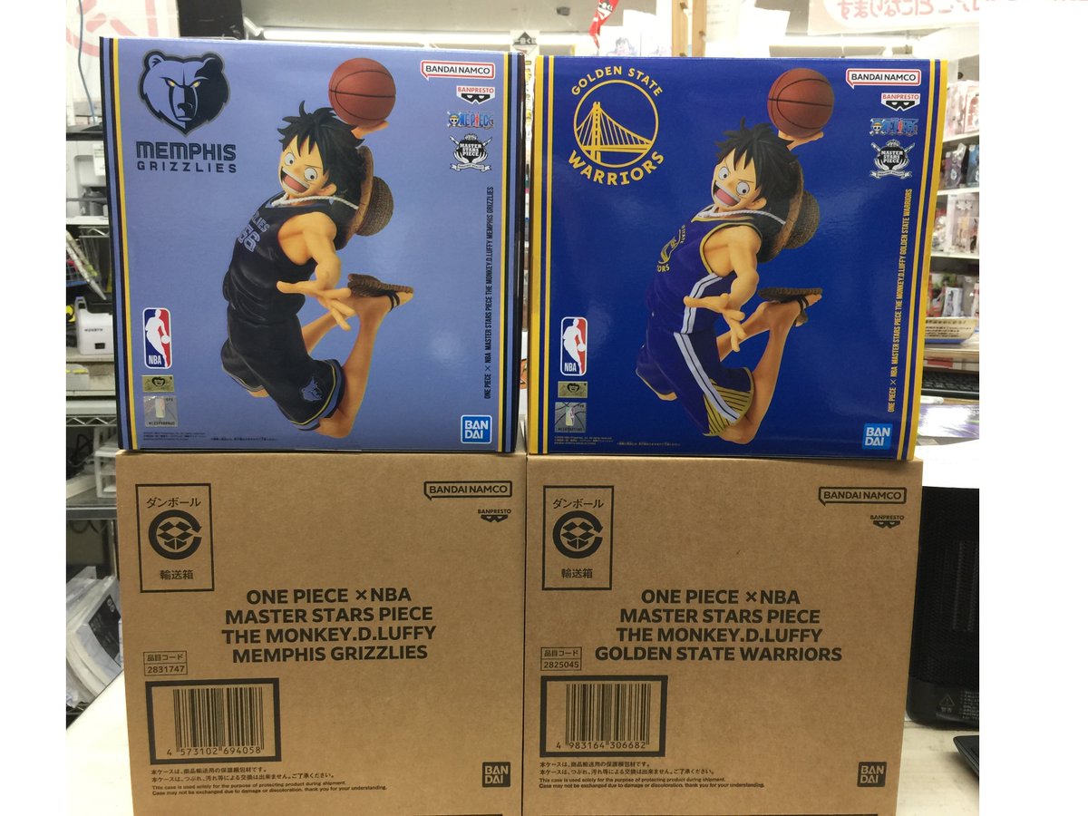 レプトン五日市 ＃ワンピース フィギュア買取情報✨ ONE PIECE×NBA 