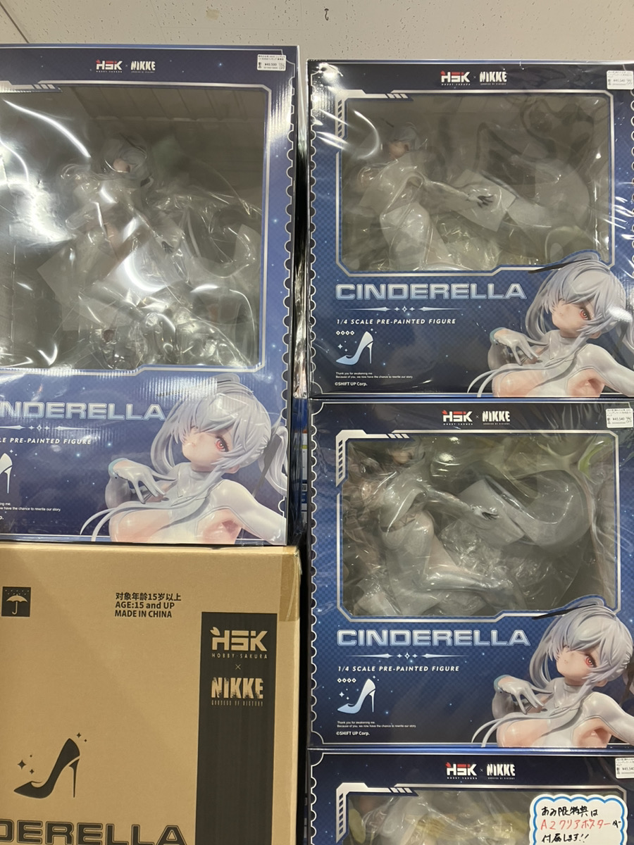 NIKKE シンデレラ 1/4スケールフィギュア　通常版　あみあみ限定特典付 目のやり場に困る超巨大フィギュア！『勝利の女神：NIKKE』より