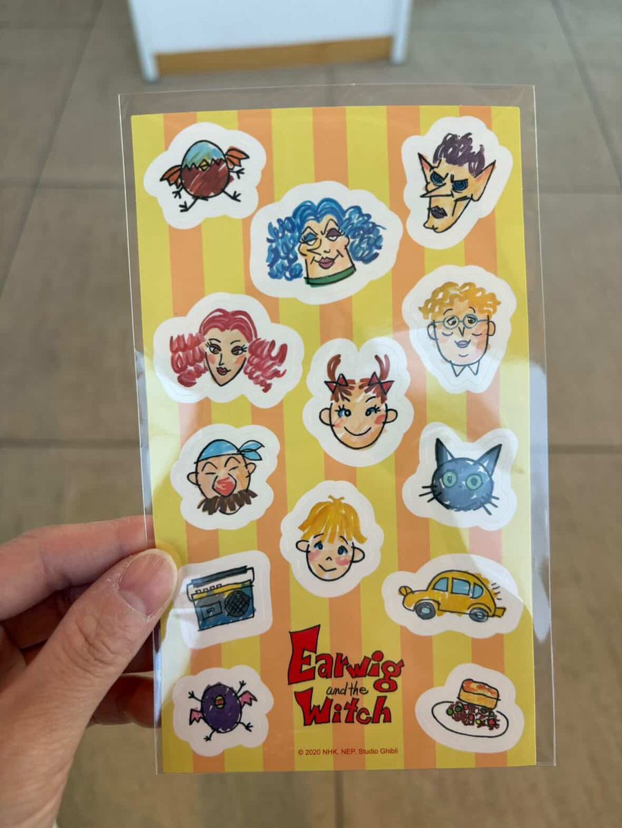 ジブリパーク ヒン ショルダー アーヤ　シール　ハウル　缶バッジ ジブリパーク新ゲーム💨 ハウルとアーヤが新登場✨ 🏆参加賞 ハウル