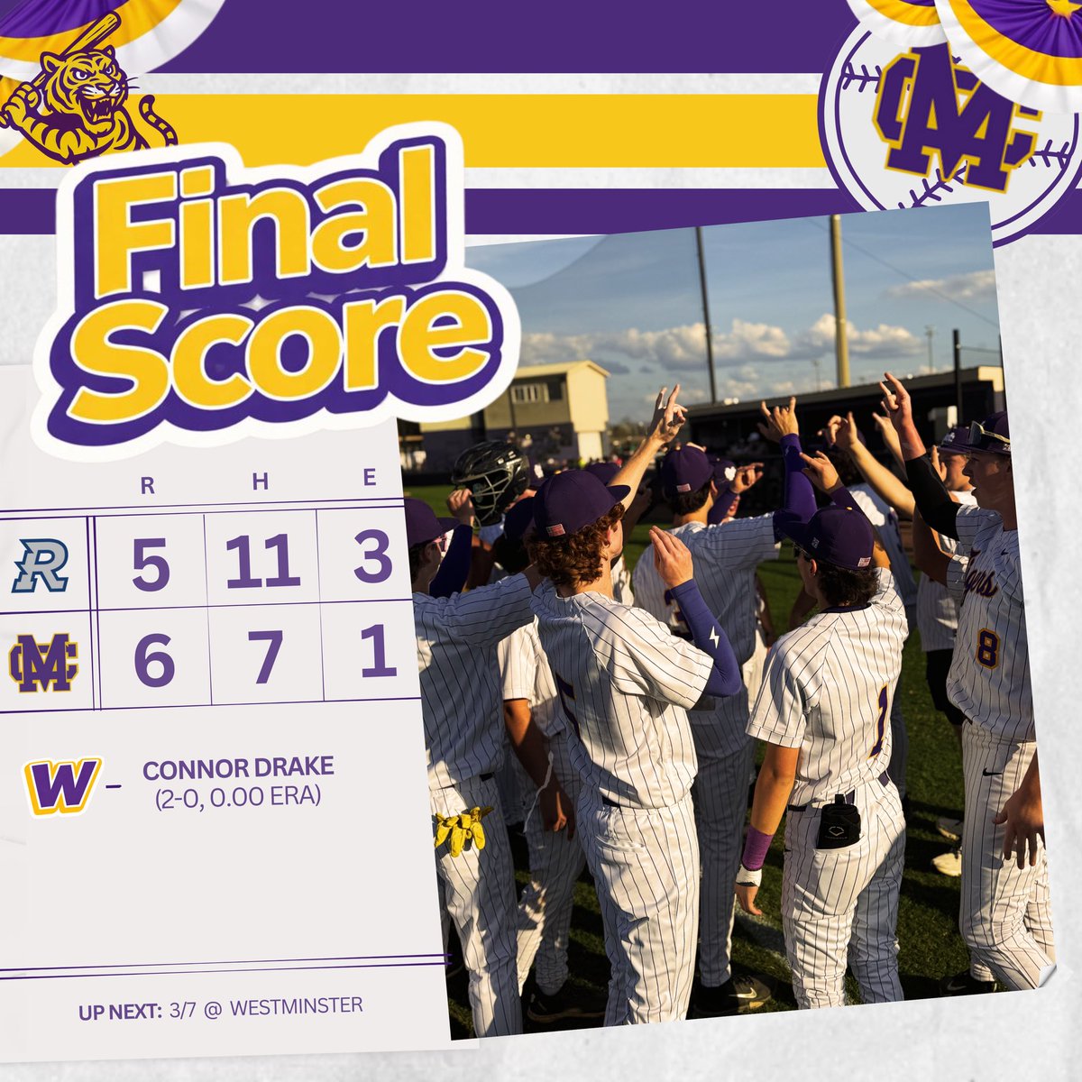 MCHS Baseball tweet media