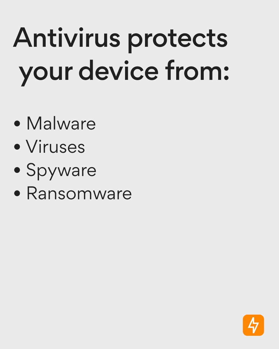 Ultra_AV's tweet photo. Cyber threats like malware, ransomware, and spyware can put your personal data and devices at risk. That’s why having antivirus protection is an important first step toward staying safe online.

Learn more today via the link in bio. https://t.co/rue9NpHK52