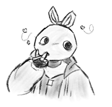 (old) garbo smokes a cigerette the WRONG WAY AROUND because theyre STUPID

why did i make his head so round this is scary