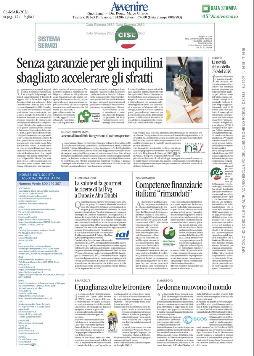CISL Nazionale tweet media