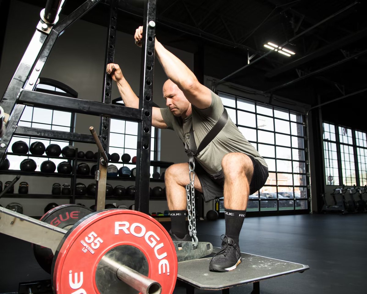 squat_mania フロントスクワットハーネスやん