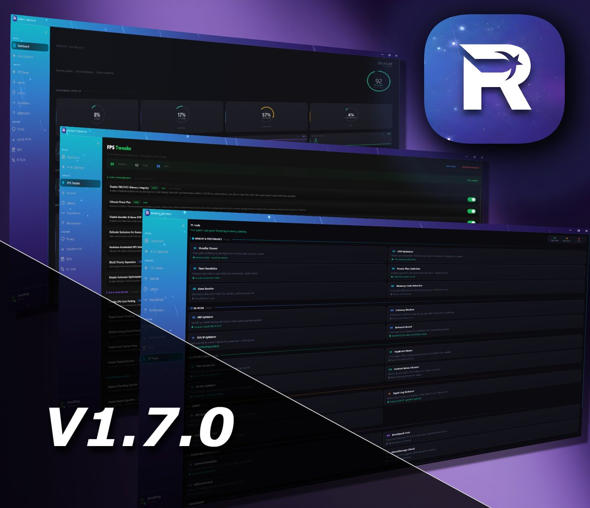 RadiantOptimizer tweet media