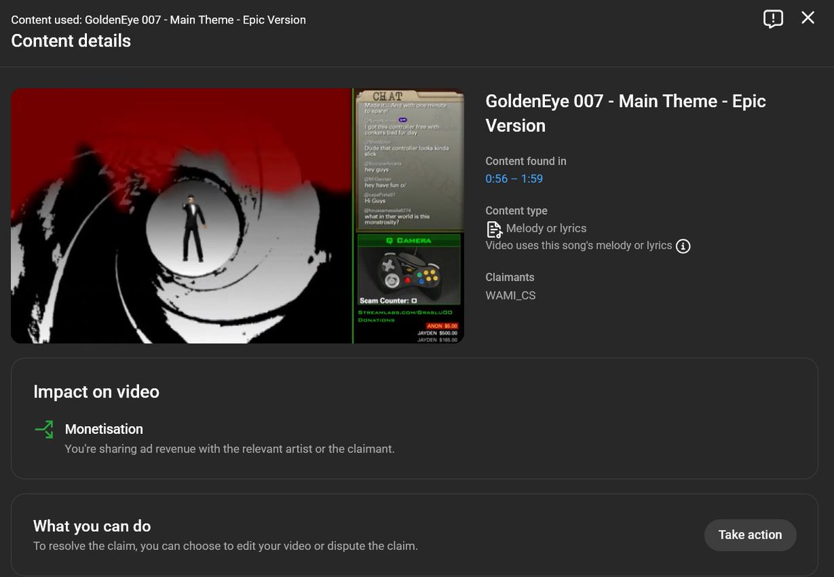 Lovely copyright trolls. Time to ventilate someone.