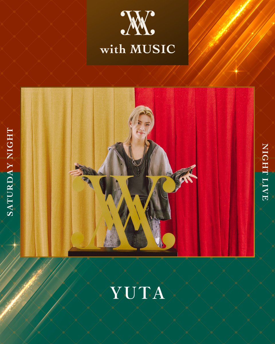 ／／
まもなく登場🎤
＼＼

YUTAのバックステージフォトをお届け📷❤️‍🔥

#TVer でリアルタイム配信中📡
bit.ly/tver_x_organic…

#withMUSIC
#YUTA