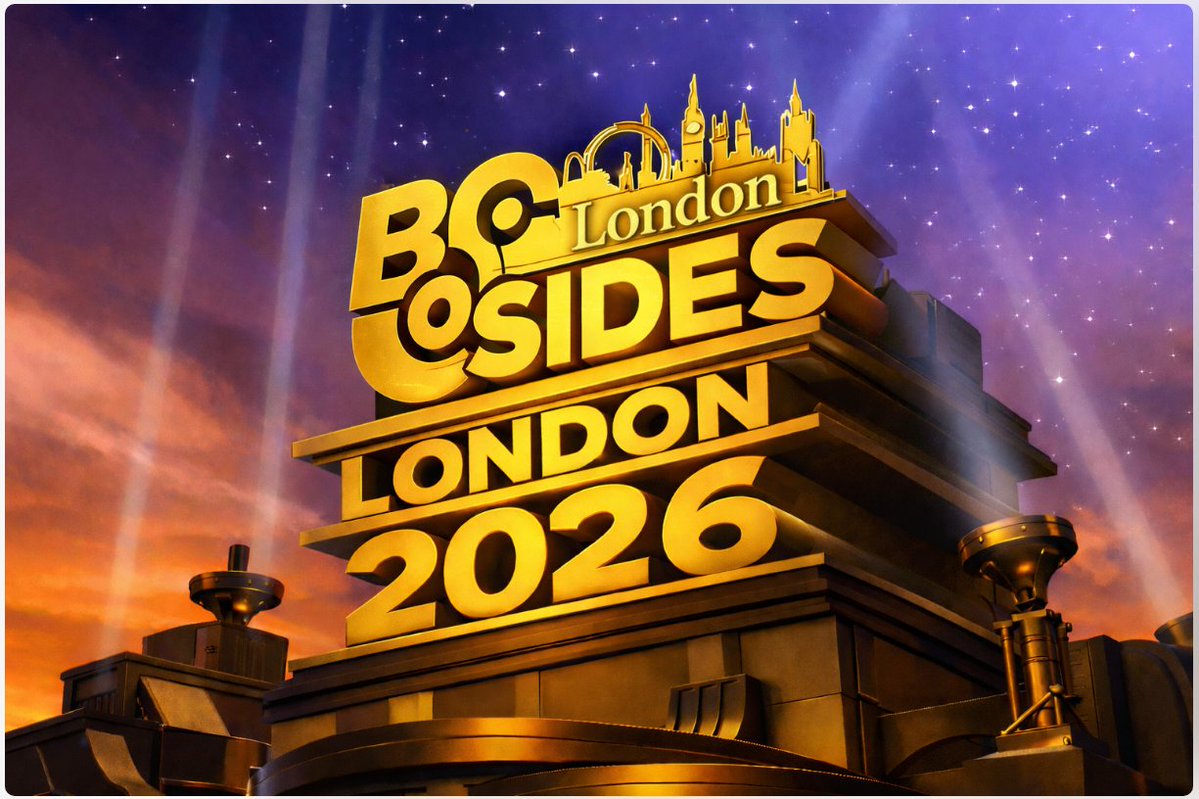 🎖️ BSides London 2026
🎬'No REST 'til Hammersmith'
📅 12th December 2026
🏛️ Novotel London West
📜CFP open 1 Aug-30 Sept
🎟️Tickets available on the 1st of Sept, Oct &amp; Nov
 😍Sponsor info pack available in April
🌏BSides.London 

#BSidesLDN2026 #Security #BSides #London