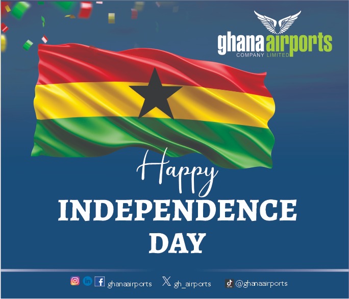 gh_airports's tweet image. Happy 69th Independence Day!!!

#GACL
#AIA
#PIA
#TIA
#SunyaniAirport
#WaAirport
#HoAirport