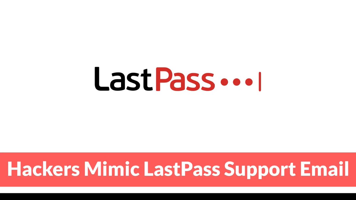 TechFramework's tweet image. 🚨 Fake LastPass Support Emails Target Users

A new phishing campaign is sending fake “LastPass Support” emails that try to trick users into revealing their vault master password.

#CyberSecurity #Phishing #LastPass #PasswordSecurity #OnlineSafety 

zurl.co/UM7nm