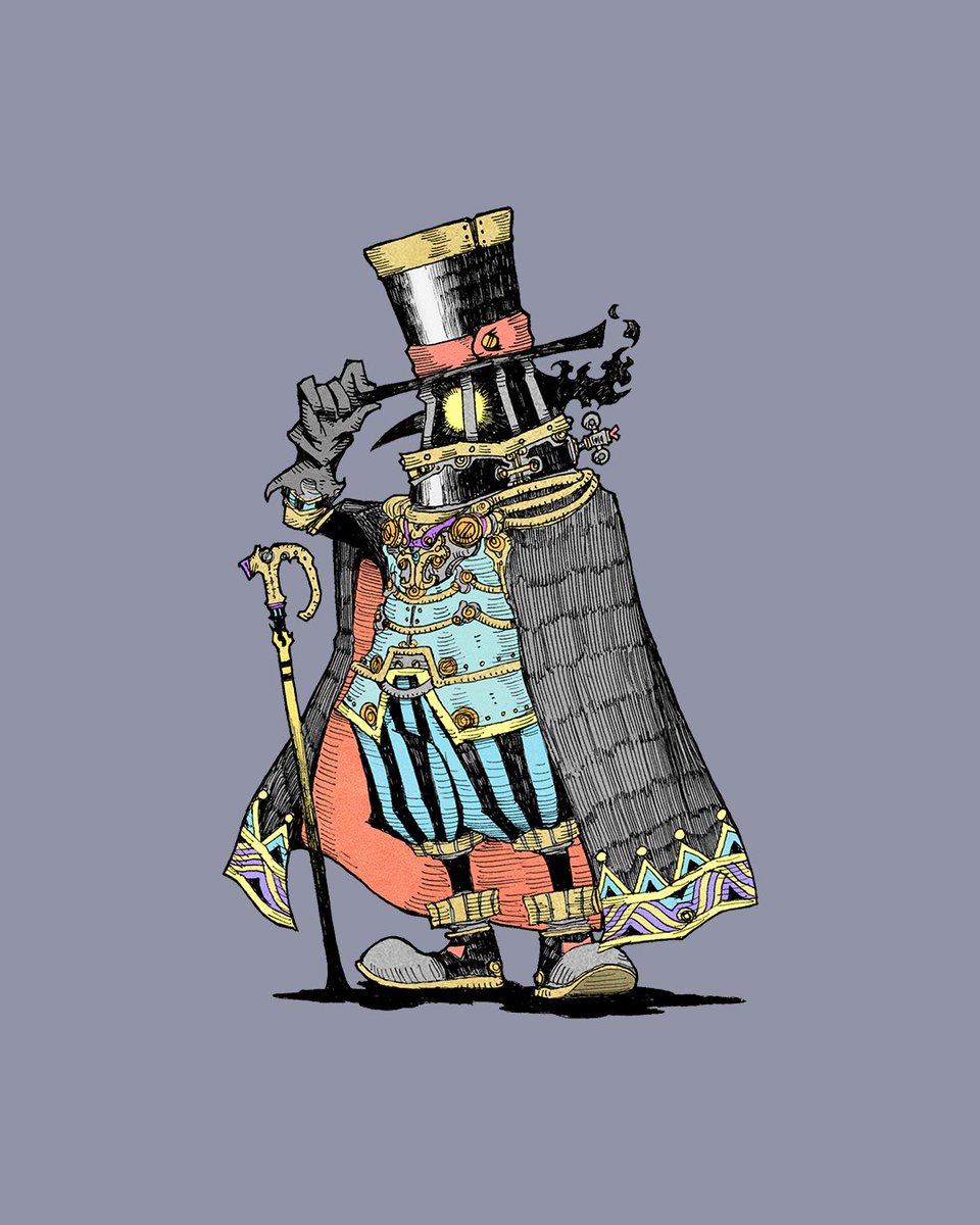 魔除けの絵札🐉🍭🎩⚙️