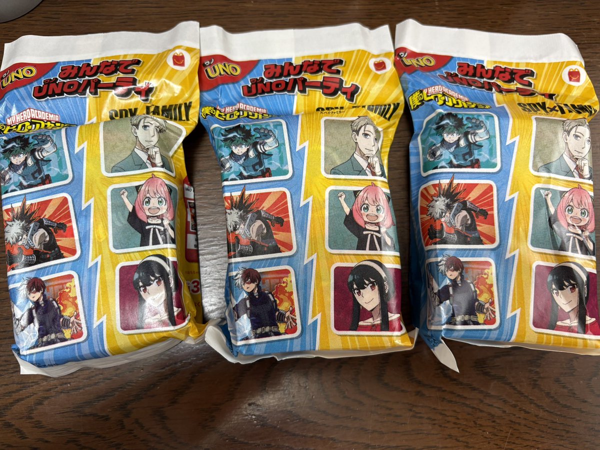 kicr_98's tweet photo. 【交換】マクドナルド マック ハッピーセット UNO

譲▷▶ヨル×2、緑谷

求▷▶爆豪勝己

兵庫手渡し、郵送

お気軽にお声がけください。 https://t.co/Qf0gntwqRu