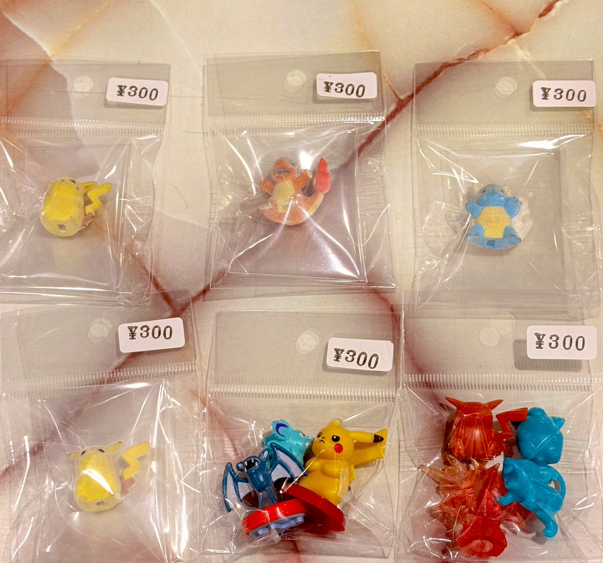 レトロ ポケモン ミニチュア フィギュアセット 各300円⭕️