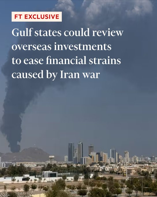 marxistJorge's tweet photo. Iran is inflicting economic pain on the Gulf states. This "could cause them to review their overseas investments and future commitments". If they do, the US will be adversely affected. 

This is the "pain we cannot sustain" that commentators have been talking about. https://t.co/AfIe5F8XPi