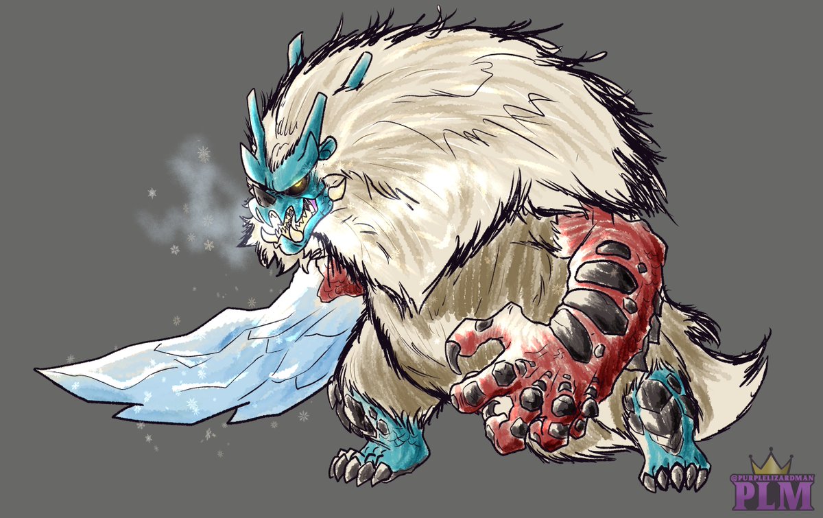 I gave you my top 5 monsters
so how about up to top ten!
Goss Harag is one of the best monsters ever
6: Goss Harag

7: Teostra
8: Rajang
9: Seething Bazelgeuse
10: Namielle
#art #artists #oc #ocart #characterdesign #webcomic #animation #monsterhunter #monsterhunterwilds