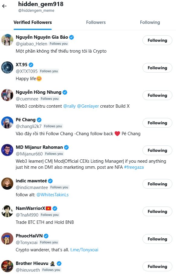 hiddengem_meme's tweet photo. EM UY TÍN luôn ạ , fl chéo với em nhé , trả đủ 100% luôn ạ . https://t.co/VBuqzQSe5y