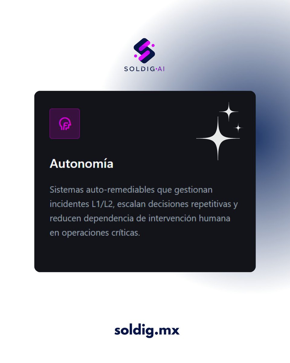 soldigmx's tweet photo. El reto ya no es solo tener tecnología.
Es tener visibilidad, control y estrategia para tomar mejores decisiones sobre ella.
Ayudamos a las empresas a transformar esa complejidad en infraestructura inteligente, segura y alineada al negocio. https://t.co/CIFAcLROd4. https://t.co/LlRRMEGBzr