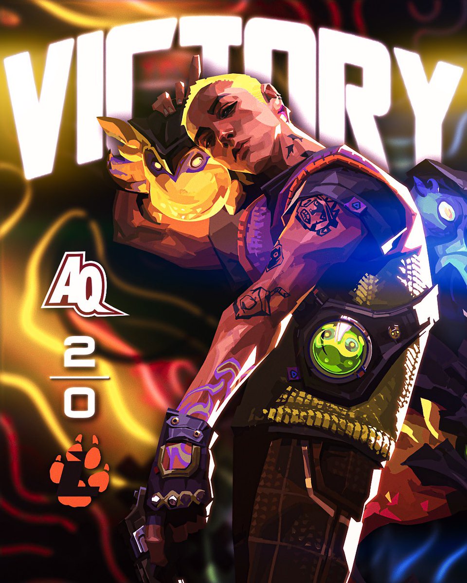 AquinasEsports's tweet image. 𝐕𝐢𝐜𝐭𝐨𝐫𝐲 𝐟𝐨𝐫 𝐭𝐡𝐞 𝐒𝐚𝐢𝐧𝐭𝐬 !
AQ Saints win 2–0 against Lourdes in the WHAC VALORANT Conference. 
GGs 🤝

Graphic by @grzadk0wska 

#GoSaints🐶
#Aquinas #esports #valorant