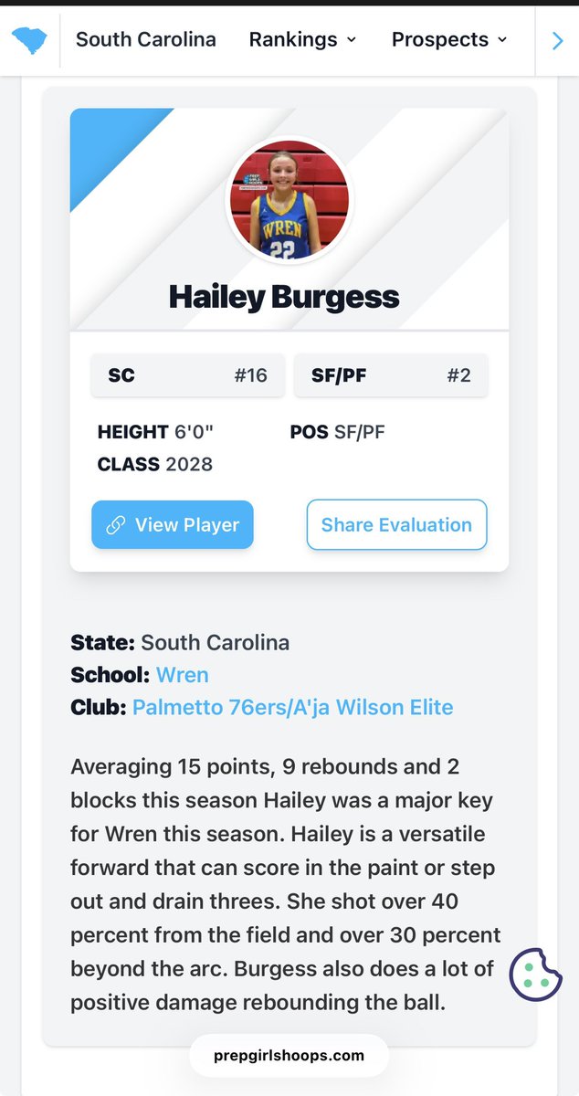 Hailey Burgess tweet media