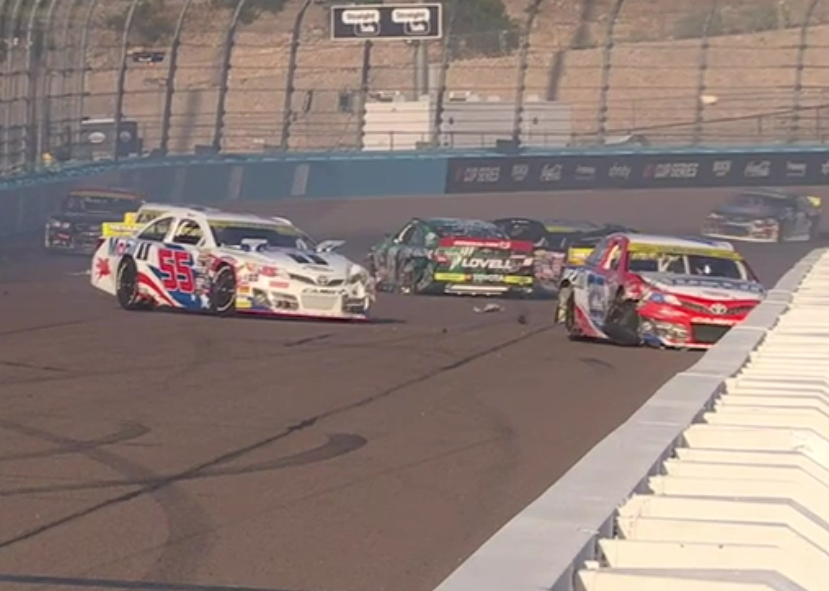 Big wreck in the ARCA race

Mia Lovell, Julian Dacosta, Jade Avedisian, Taylor Reimer - and more