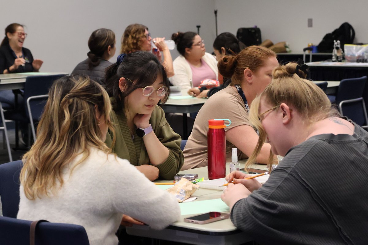 In collaboration with the Ventura County Math Council, VCOE hosted the Centering Exploration and Discovery in Math: Mini Conference. Hundreds of math teachers and student teachers from CSUCI joined us for a night of mathematical fun! <a href="/VenturaCoMath/">Ventura County Math Council</a>