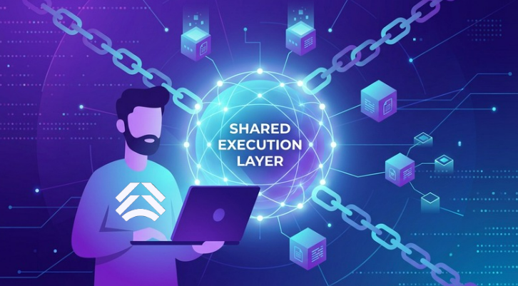 Arcano5609's tweet image. The idea of a Shared Execution Layer from Altius looks interesting: instead of each blockchain competing for resources separately, execution is combined horizontally. It can function as shared infrastructure that serves multiple networks at once.
X-@AltiusLabs
1/6 #AltiusLabs🔥