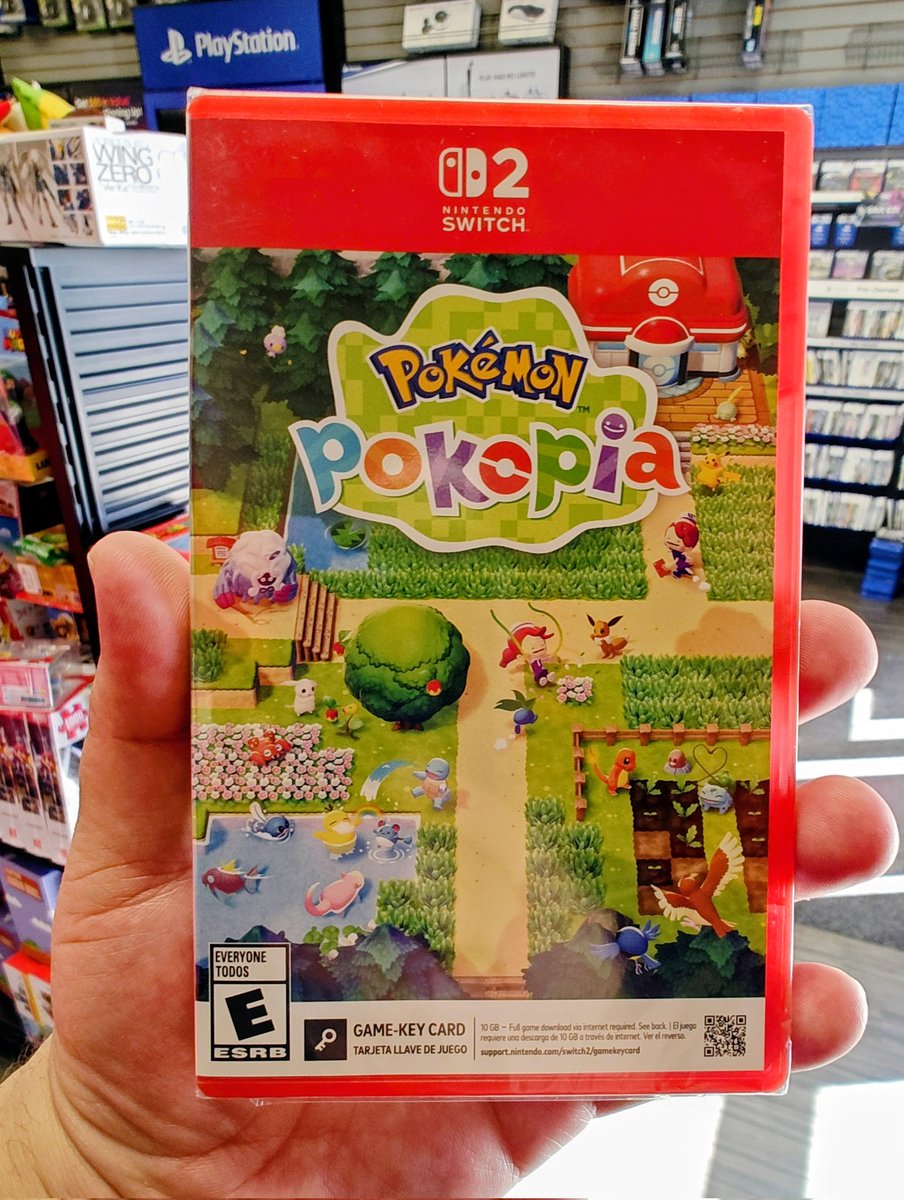 stellar_that's tweet photo. Pokémon Pokopia is a new life simulation and town-building game for the Nintendo Switch 2, released in March 2026, where you play as a Ditto that looks like a human to rebuild a desolate world, mixing elements of Animal Crossing and Stardew Valley with crafting and exploration. https://t.co/hZ9oXe3BT8