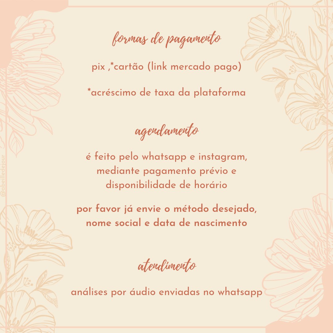 debs_tarot's tweet photo. como funcionam as consultas + feedbacks https://t.co/YhF8N1H4l6