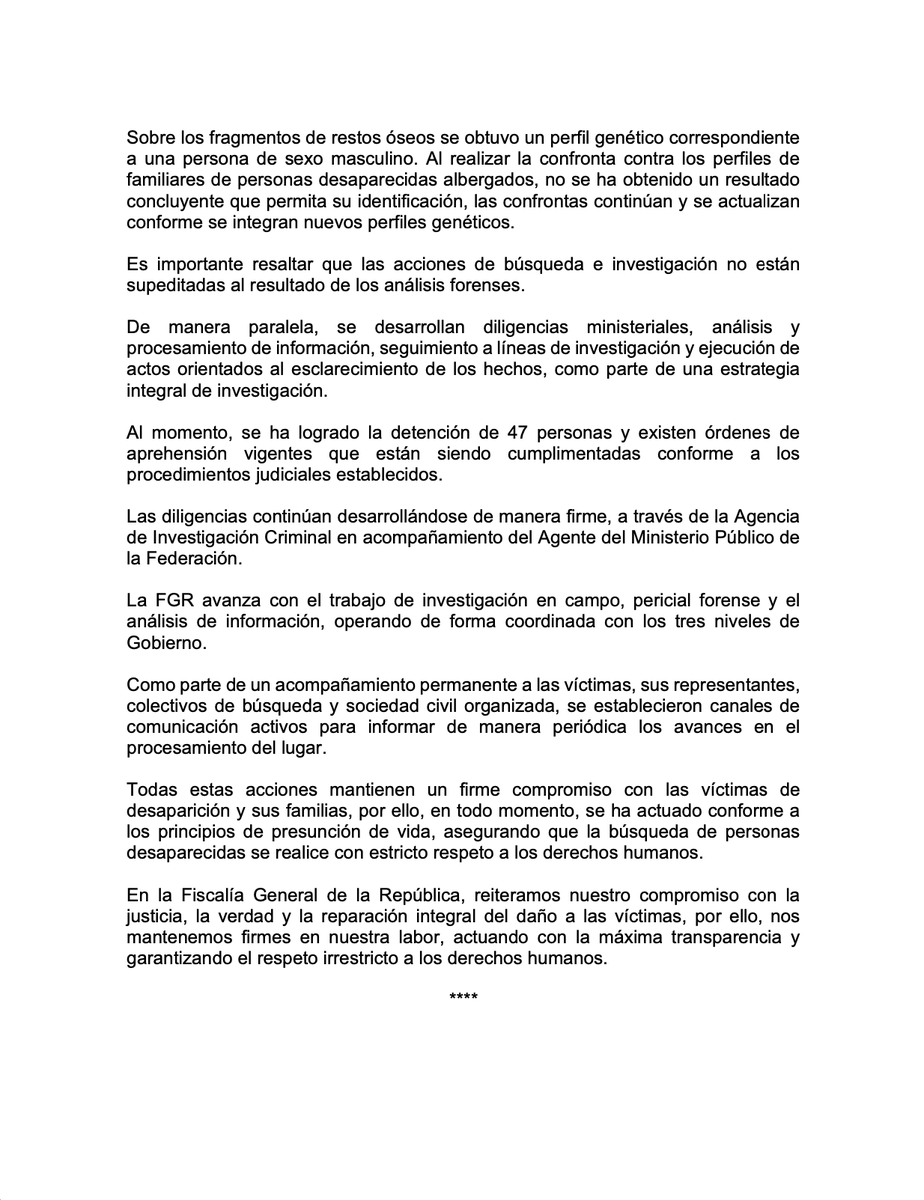 Un año después...
La FGR confirma que el Rancho Izaguirre funcionaba como centro de adiestramiento criminal:

• prácticas de tiro
• entrenamiento físico
• simulaciones tácticas de combate
Pero el dato más perturbador es otro:
Ahí reclutaban personas de manera forzada.
Les