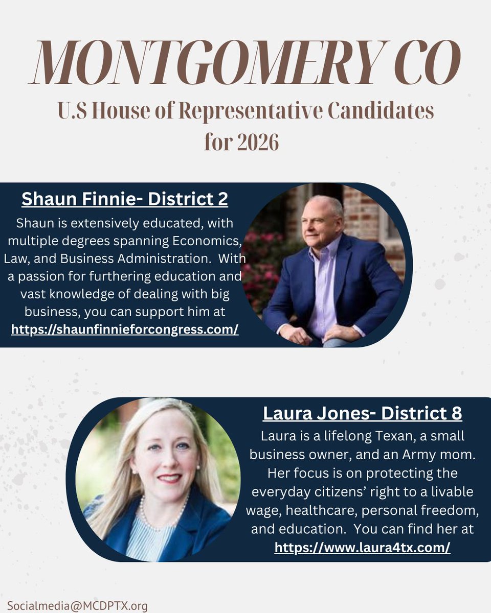 Montgomery Co Democratic Party-TX 🟧🌻 USA 📚🌊 tweet media