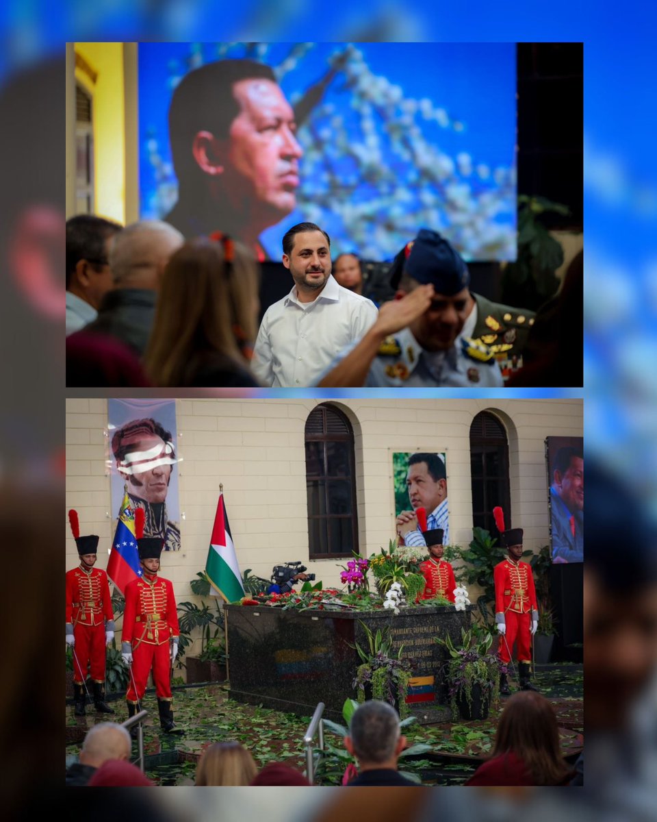 SLotartaro_'s tweet photo. En el Cuartel de la Montaña rendimos tributo al comandante eterno Hugo Chávez en fraternidad revolucionaria. Hoy, al conmemorarse su siembra, recordamos el legado que nos impulsa a seguir el trabajo por el pueblo. La semilla integracionista, humanista y de amor por la Patria arde como llama sagrada en todos nuestros corazones. 

¡Aquí esta la juventud comandante, en el liderazgo juvenil está la prosecución de la Revolución!