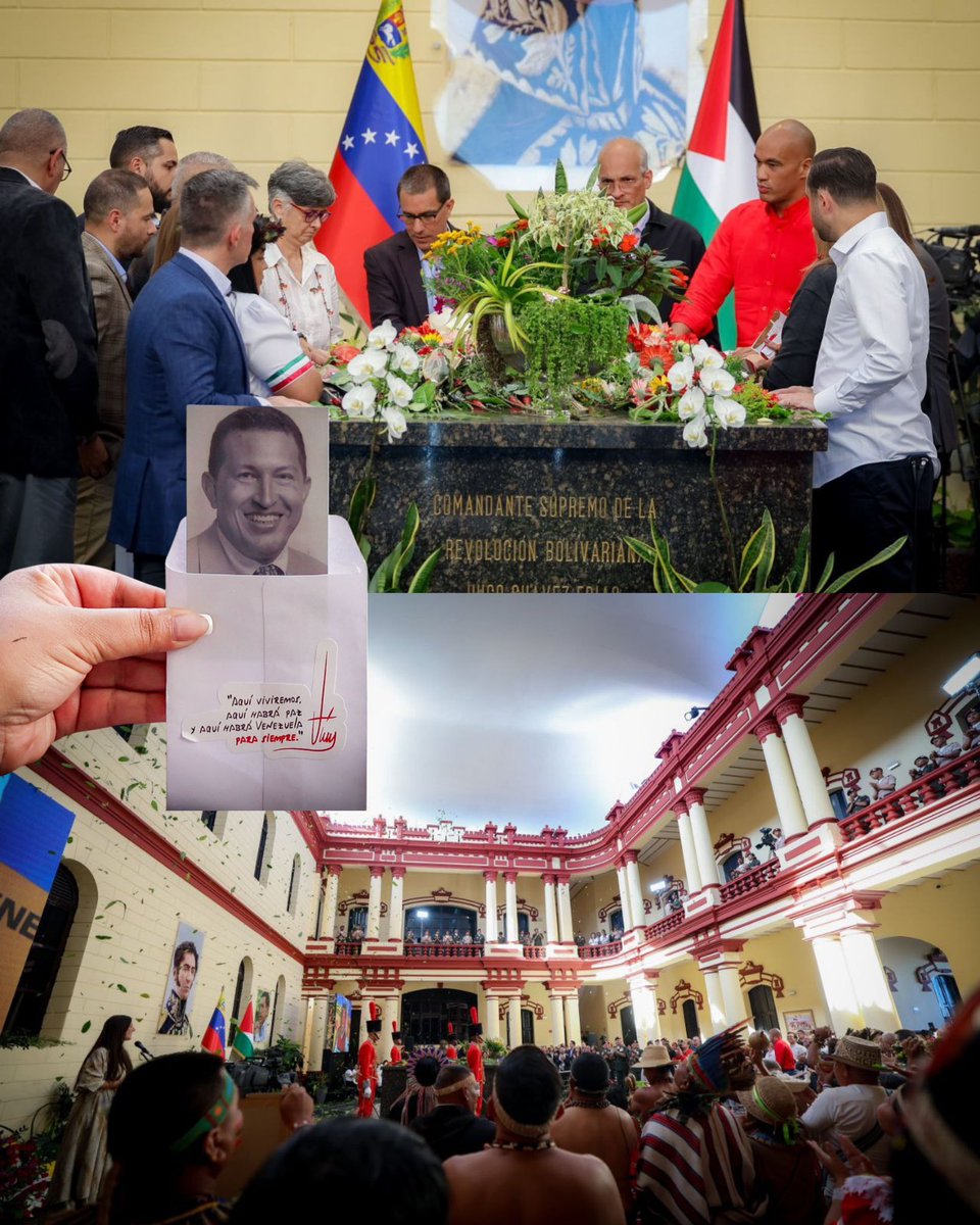 SLotartaro_'s tweet photo. En el Cuartel de la Montaña rendimos tributo al comandante eterno Hugo Chávez en fraternidad revolucionaria. Hoy, al conmemorarse su siembra, recordamos el legado que nos impulsa a seguir el trabajo por el pueblo. La semilla integracionista, humanista y de amor por la Patria arde como llama sagrada en todos nuestros corazones. 

¡Aquí esta la juventud comandante, en el liderazgo juvenil está la prosecución de la Revolución!