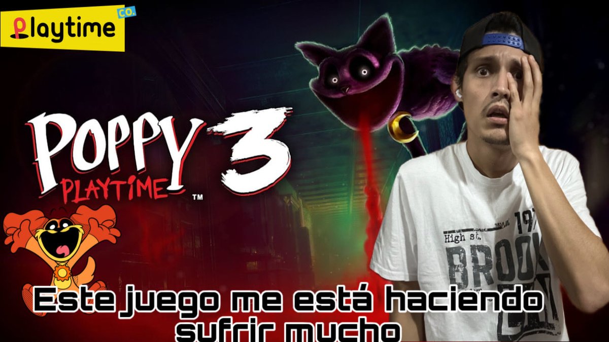 gerzingmaslow's tweet photo. Hoy se viene el cap. 6 de Poppy playtime en mi canal de juegos y este juego me está haciendo sufrir mucho
#PoppyPlaytimeChapter3 #PlayStation #gaming #Sigueme https://t.co/D0T18H4DEY