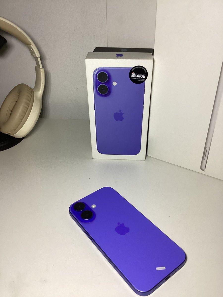 curavail's tweet photo. GUYS! WTS IPHONE 16 256 EX BLIBLI (SA/A) 

Jual Cepet guys! 
Alasannya : pengen upgrade ke 17 atau 16 pro 256
BH 94✅
Garansi On sampai April 2026✅
Fullset juga!✅
13.9Jt✅

COD Bandung yaa! Boleh dikirim juga:)
#zonauang #zonajajan #wts #BU #iphone #tukartambah https://t.co/FzkYJU4fkn