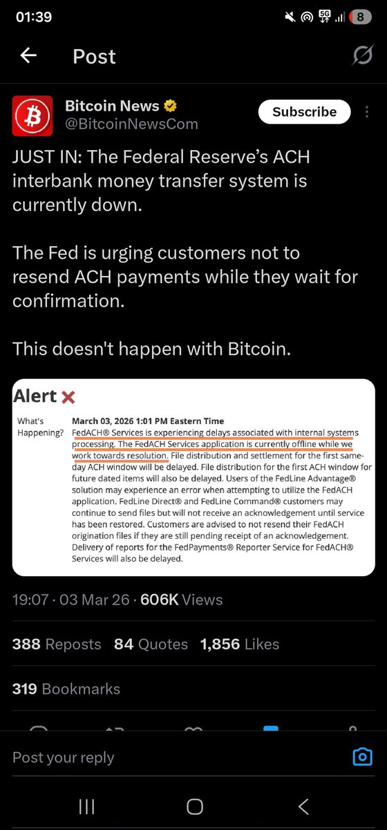 trustriddlers's tweet photo. @WorkingMoneyCH @bearableguy123 @AshleyPROSPER1 Fed ACH ? https://t.co/lm39MEelWR