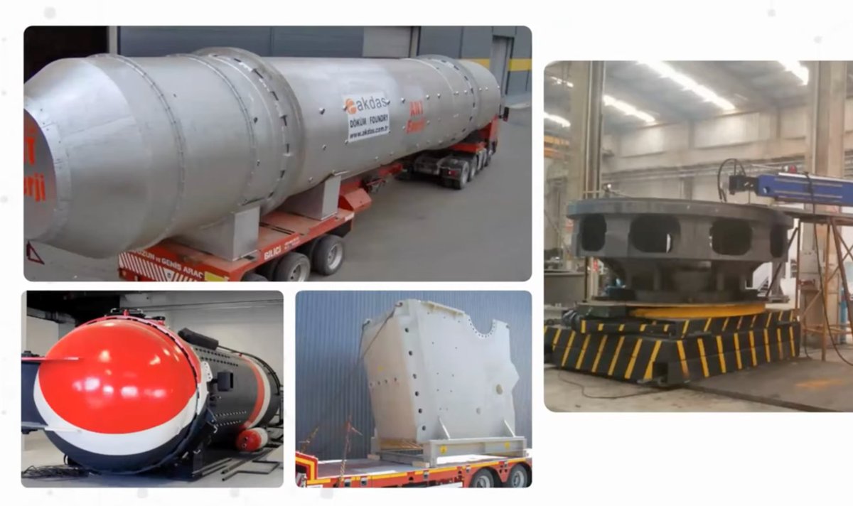 TurkishCentury's tweet image. ☪️ #Islamic Heavy Industry 🏗️― Did you know that #Muslim power Türkiye is one of a handful of countries that manufacture the massive #hydraulic turbines used in #energy dams around the world? 🇹🇷