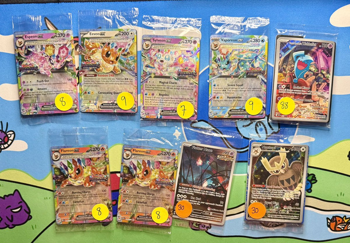 Leftovers! 🍲🍛 Comment the name of the card to claim. If I like