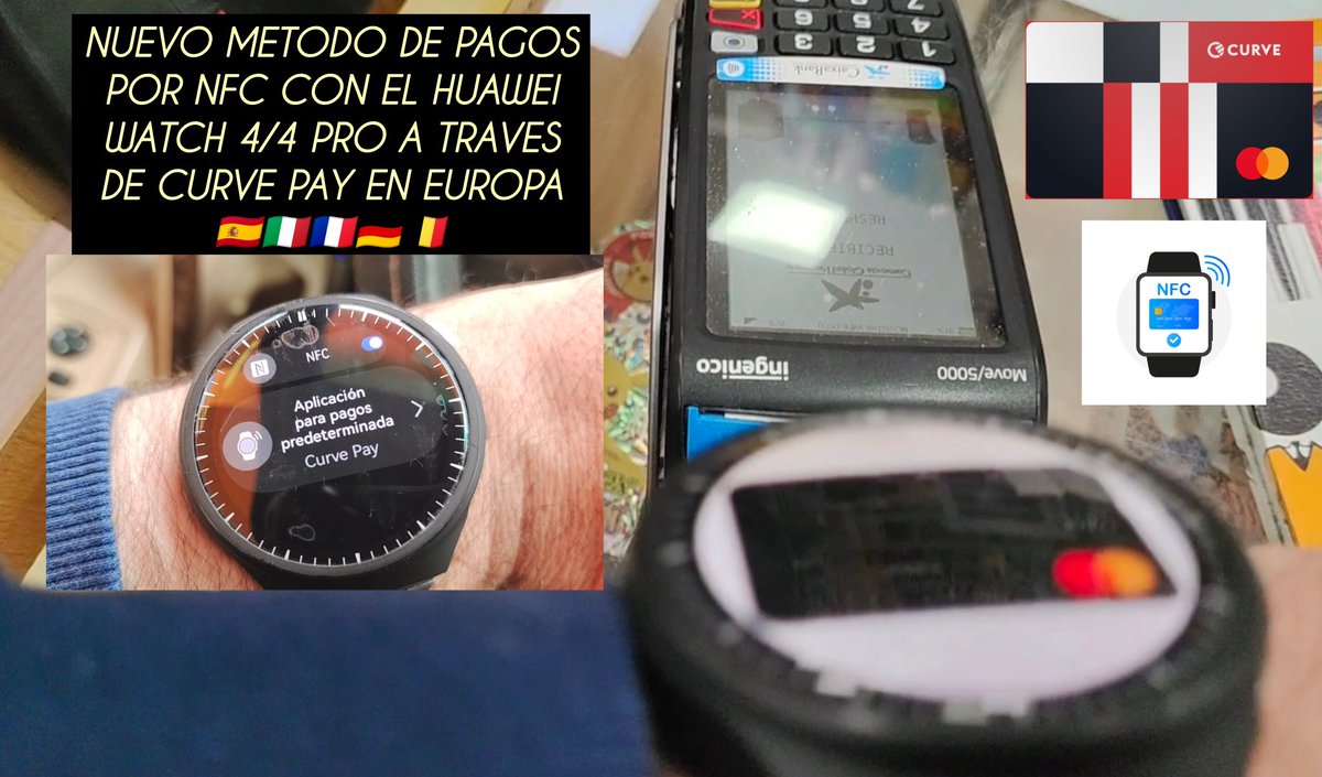virucho28's tweet photo. Muy buenas chicos , acabamos de subir a nuestro canal de Youtube de RecreativosTecnologicos un nuevo vídeo , que trata de un NUEVO METODO DE PAGOS POR NFC CON EL HUAWEI WATCH 4/4 PRO A TRAVES DE CURVE PAY EN EUROPA🤗🇪🇦🇮🇹🇲🇫🇩🇪🇧🇪

PD: GRACIAS A ALESSANDRO👍

https://t.co/7FPY7JXxHQ https://t.co/mHpoGIOxlh