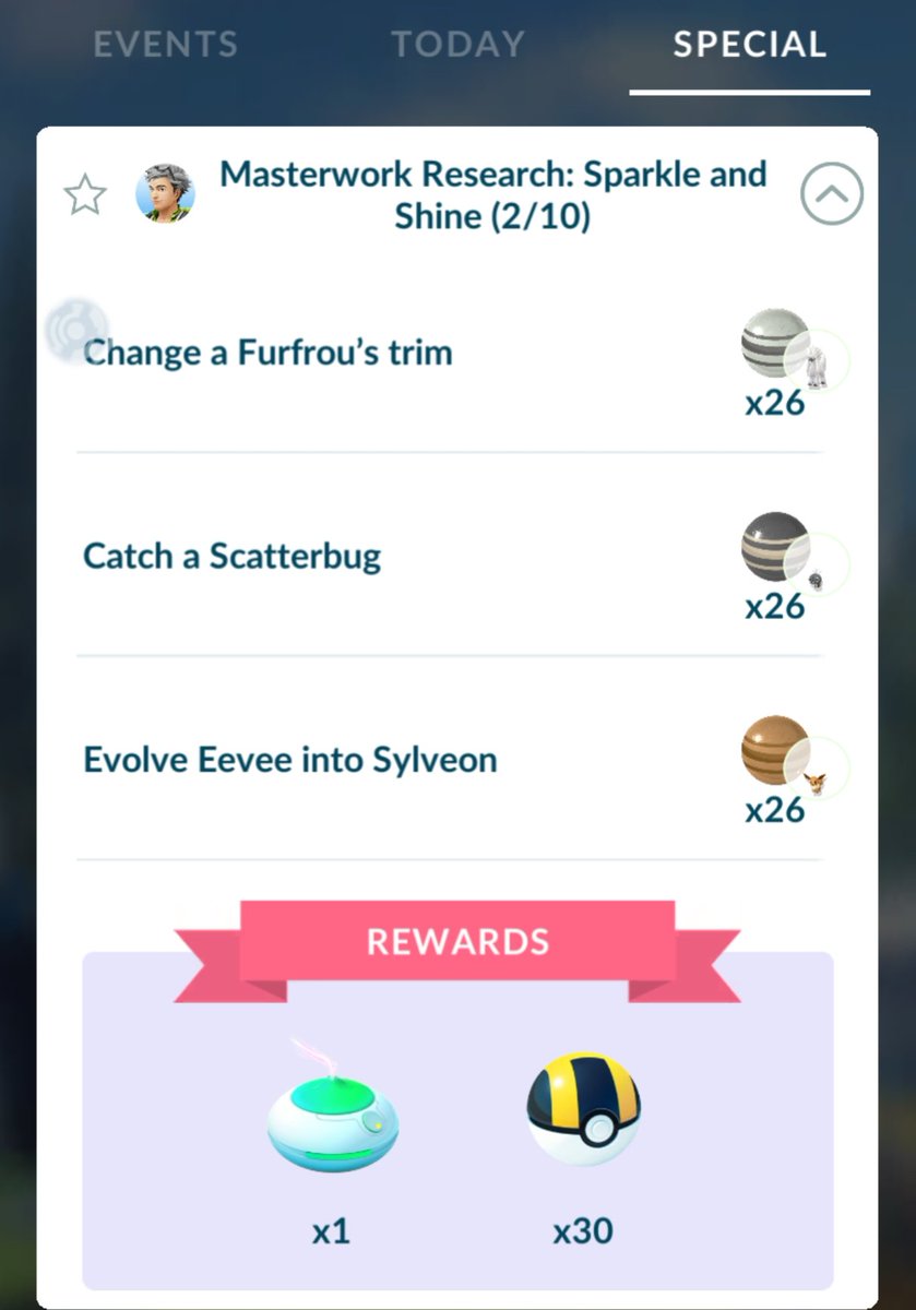 rayambaram's tweet image. Page 2 of shiny diancie master work research 
#PokemonGO #MasterWorkResearch #Diancie #ShinyDiancie #Page2