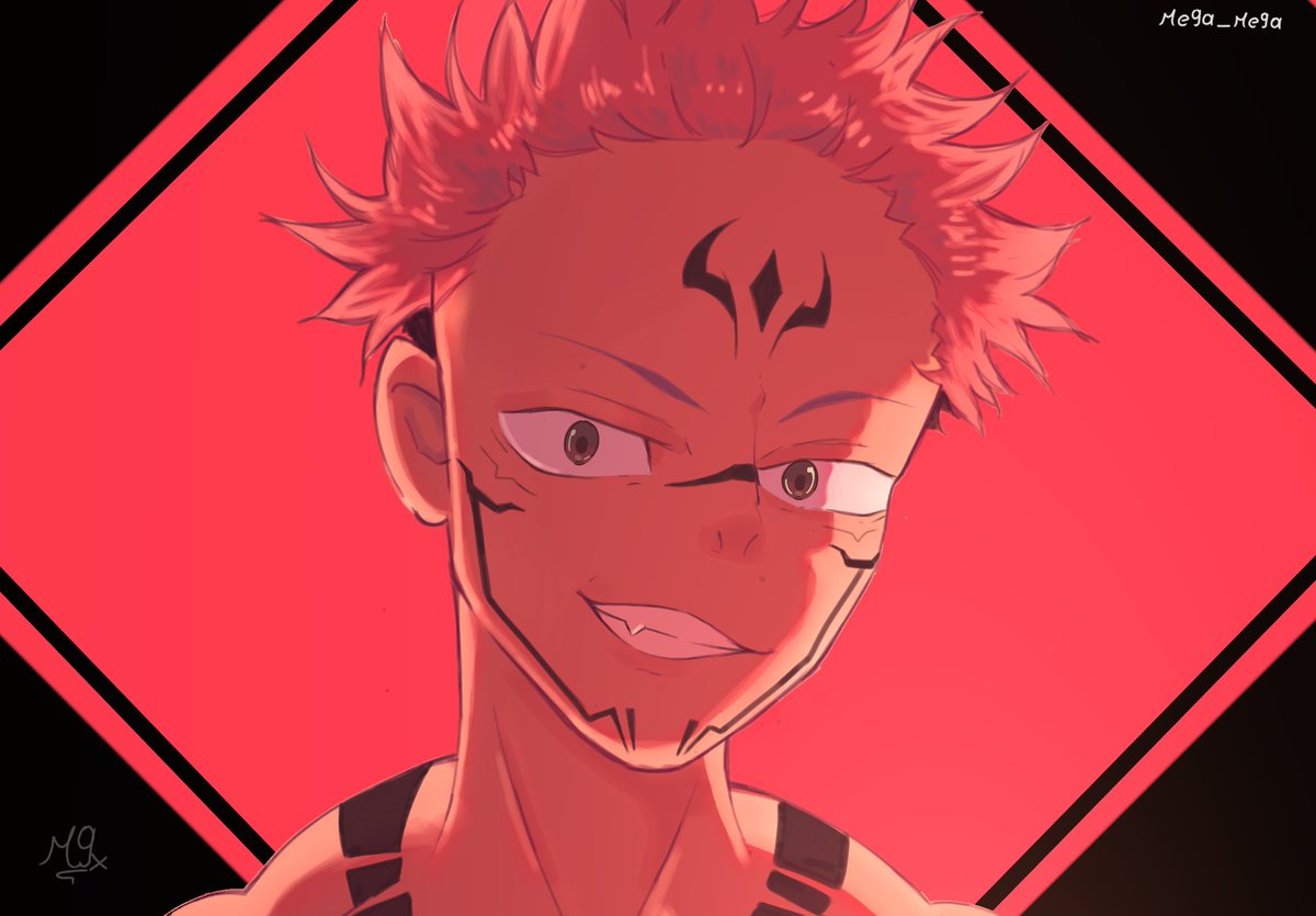 CripperMegaD's tweet photo. Nuevo dibujo que termine el día de hoy, esta vez del mismísimo, ryomen sukuna, el conshasumare de las maldiciones, me gusto colorear esto, les gustaría que hiciera más personajes con este estilo de coloreado? #draw #drawing #digitalart #JujutsuKaisen #sukunaryomen https://t.co/bAmwTZcwYO
