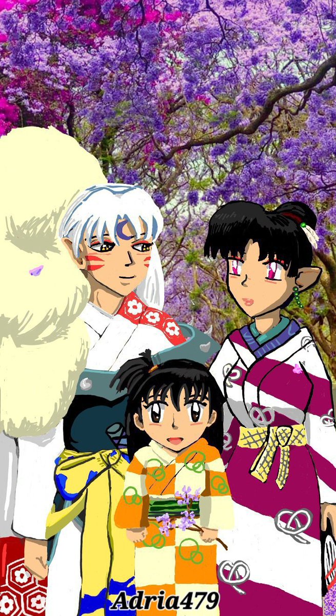 #Sesskagu in Spring by me with my Deviantart tag.🌸
Guess you must click to view the whole picture. 🌸