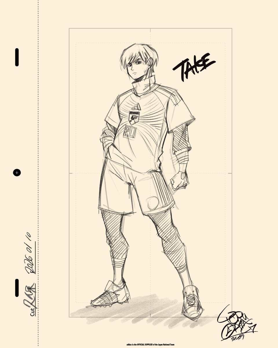 切り裂きまくる。セカイを。 

#Ado 
#サッカー日本代表 
#FIFAWorldCup