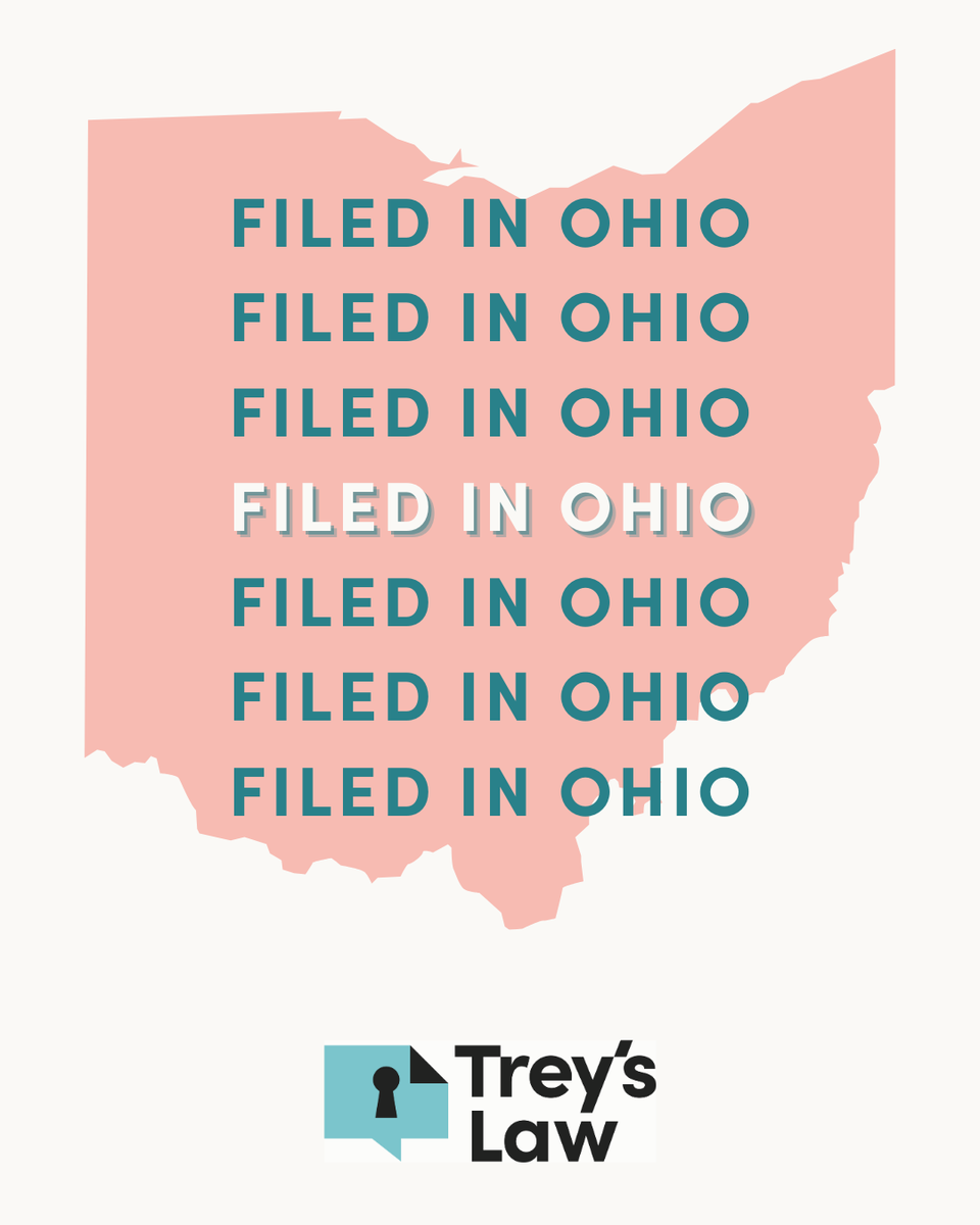 treys_law's tweet photo. More momentum this week! Ohio is the latest state to join the #TreysLaw movement to protect victims’ voices. #TruthSetFree

House Reps @RoyKlopOH and Melanie Miller have pre-filed Trey's Law as House Bill 723, which would ensure survivors of child sexual abuse can no longer be silenced by NDAs in civil settlement agreements.

For information and ongoing updates, please visit https://t.co/uwKwNJHzfF and contact Ohio legislators in support of this public safety legislation!

#HB723 #OHleg #StandwithSurvivors