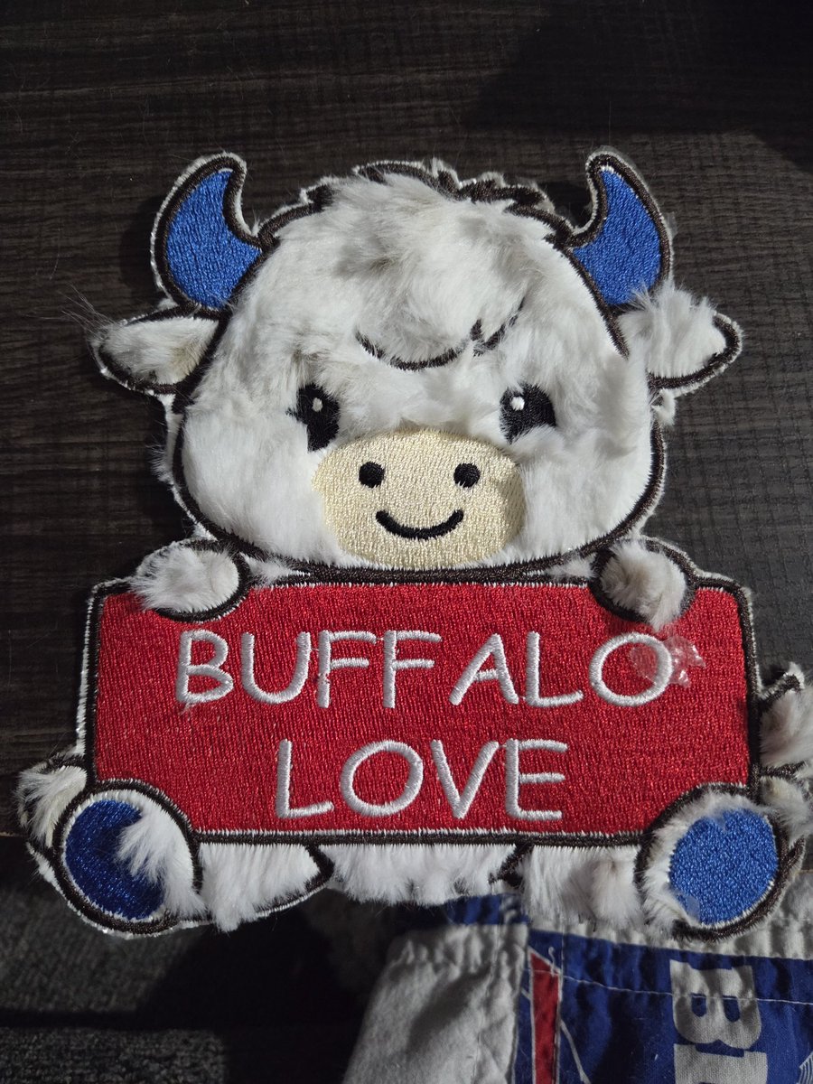 PattysPatches's tweet image. I have some fur i wanted to get used up.  Once it is gone so are these.  I'll list them tomorrow and post the link here.  #GoBills #LetsGoBuffalo